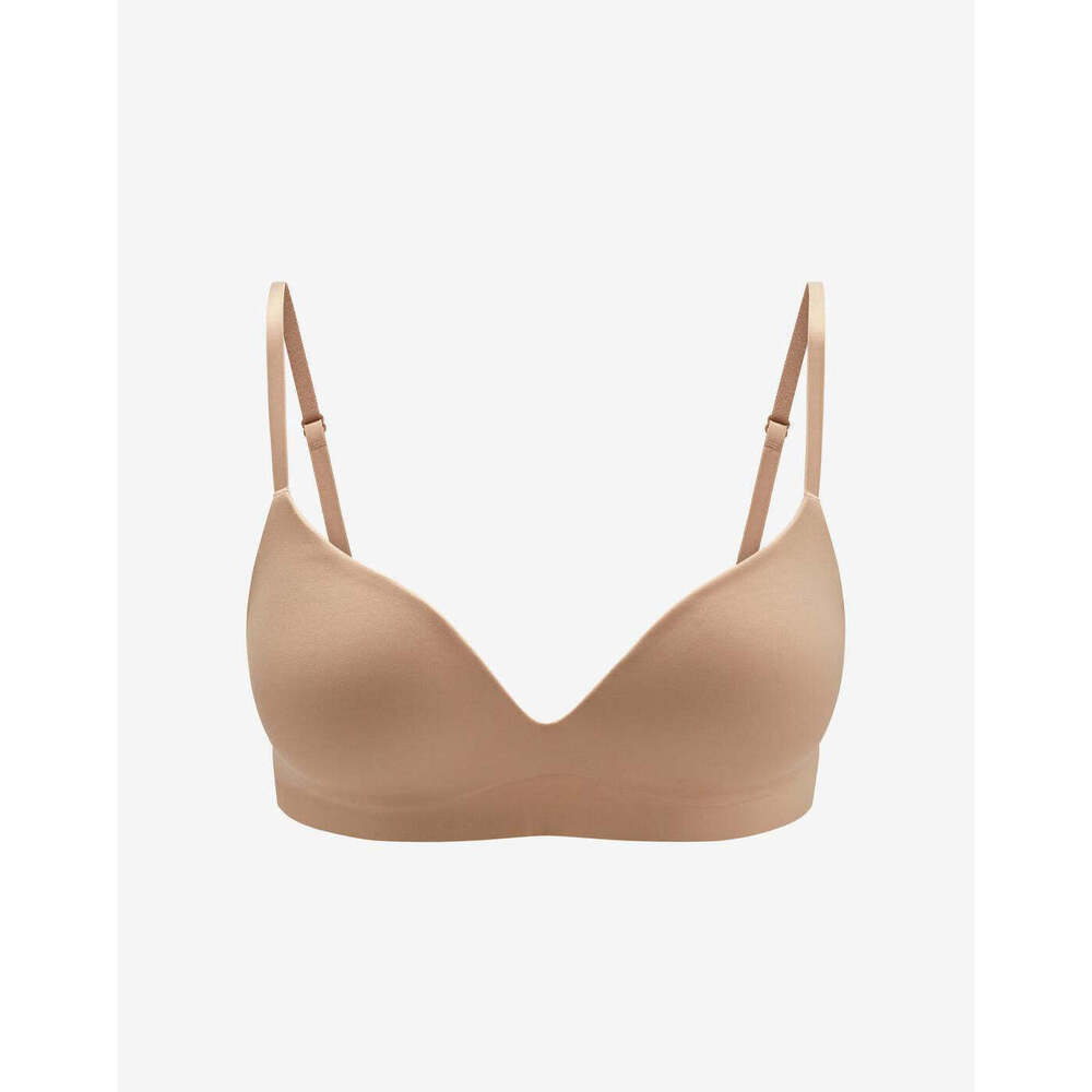 ThirdLove Zero Edge™ Wireless Push-Up Bra Size 34Ctaupe / 34C
